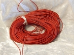 2mm Red Leather Thonging